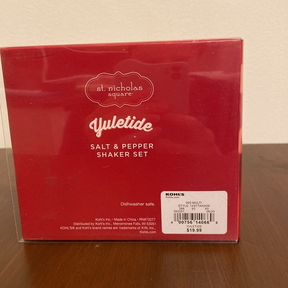 Snowman Hand Painted Salt & Pepper Shaker Set - Picture 3 of 7